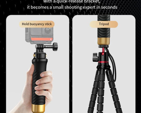 PULUZ Magnetic Quick Release Floating Handle Hand Grip, Floating Grip