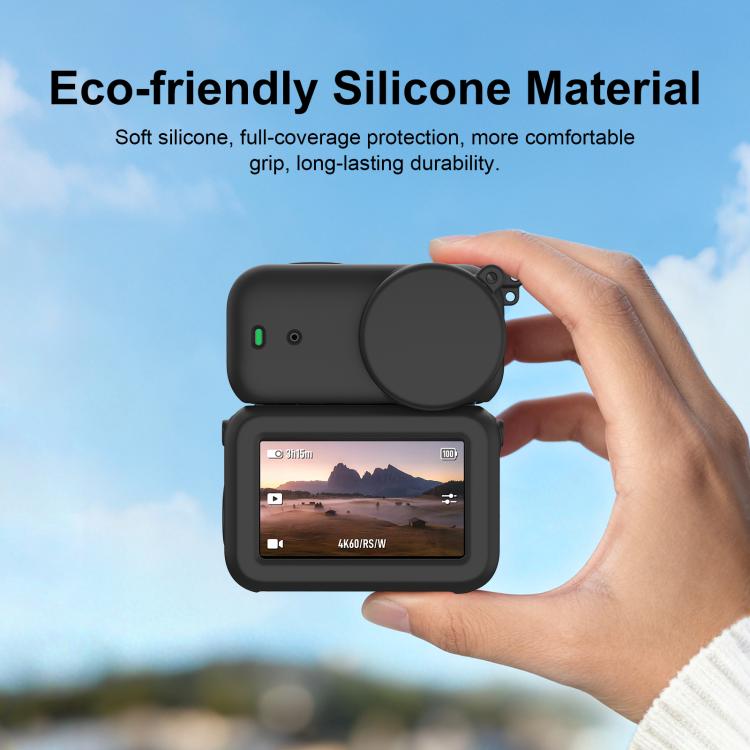For DJI Osmo Nano Transmission Module & Lens & Body 3 in 1 Silicone Protective Cover