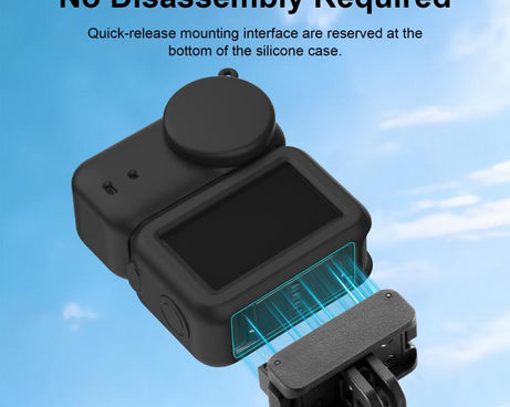 For DJI Osmo Nano Transmission Module & Lens & Body 3 in 1 Silicone Protective Cover