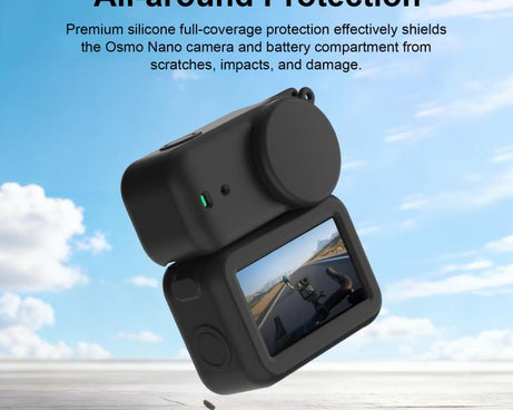 For DJI Osmo Nano Transmission Module & Lens & Body 3 in 1 Silicone Protective Cover