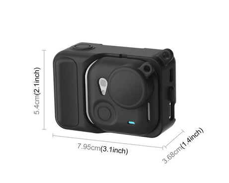 For Insta360 GO Ultra PULUZ 2 in 1 Silicone Expansion Module Body & Lens Cover