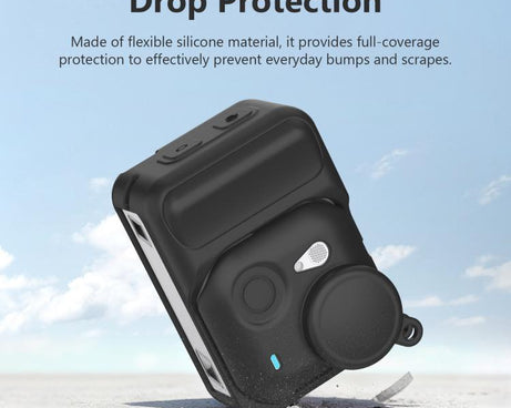 For Insta360 GO Ultra PULUZ 2 in 1 Silicone Expansion Module Body & Lens Cover