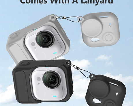 For Insta360 GO Ultra PULUZ 2 in 1 Silicone Expansion Module Body & Lens Cover