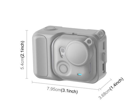 For Insta360 GO Ultra PULUZ 2 in 1 Silicone Expansion Module Body & Lens Cover, For Insta360 GO Ultra
