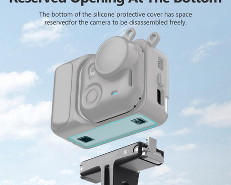 For Insta360 GO Ultra PULUZ 2 in 1 Silicone Expansion Module Body & Lens Cover, For Insta360 GO Ultra