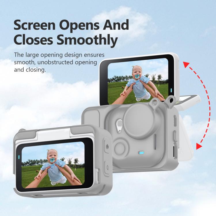 For Insta360 GO Ultra PULUZ 2 in 1 Silicone Expansion Module Body & Lens Cover, For Insta360 GO Ultra