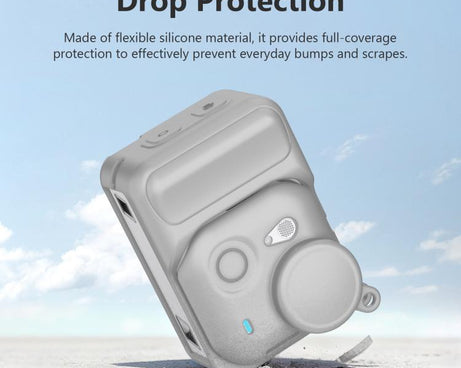 For Insta360 GO Ultra PULUZ 2 in 1 Silicone Expansion Module Body & Lens Cover, For Insta360 GO Ultra
