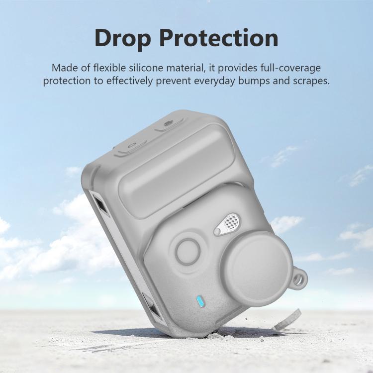 For Insta360 GO Ultra PULUZ 2 in 1 Silicone Expansion Module Body & Lens Cover, For Insta360 GO Ultra