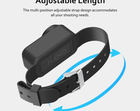 For DJI Osmo Nano Body Silicone Expansion Wrist Strap Cover Pet Collar Mount