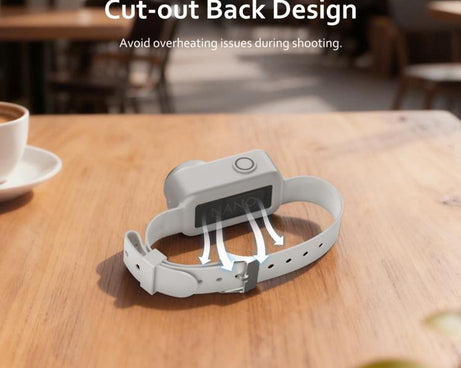 For DJI Osmo Nano Body Silicone Expansion Wrist Strap Cover Pet Collar Mount, For DJI Osmo Nano Body