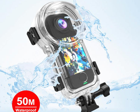 For Insta360 X4 Air PULUZ 50m Waterproof Sealed Diving Case