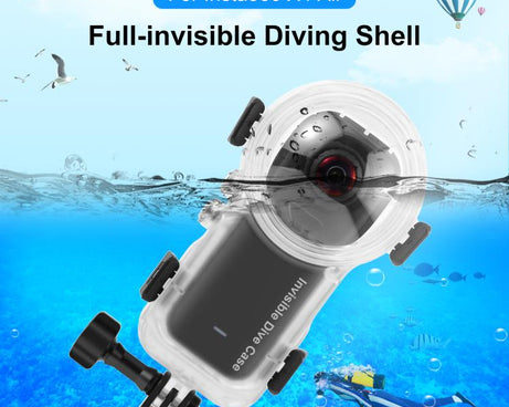 For Insta360 X4 Air PULUZ 50m Waterproof Sealed Diving Case, For Insta360 X4 Air