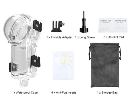 For Insta360 X4 Air PULUZ 50m Waterproof Sealed Diving Case