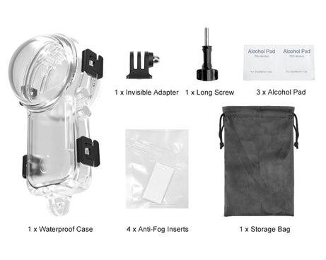 For Insta360 X4 Air PULUZ 50m Waterproof Sealed Diving Case, For Insta360 X4 Air