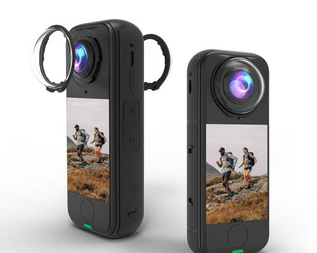 For Insta360 X4 Air PULUZ Rotation Optical Glass Lens Guard  Protective Cover