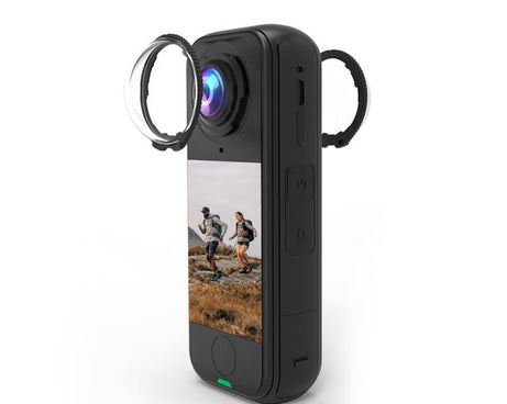 For Insta360 X4 Air PULUZ Rotation Optical Glass Lens Guard  Protective Cover, For Insta360 X4 Air