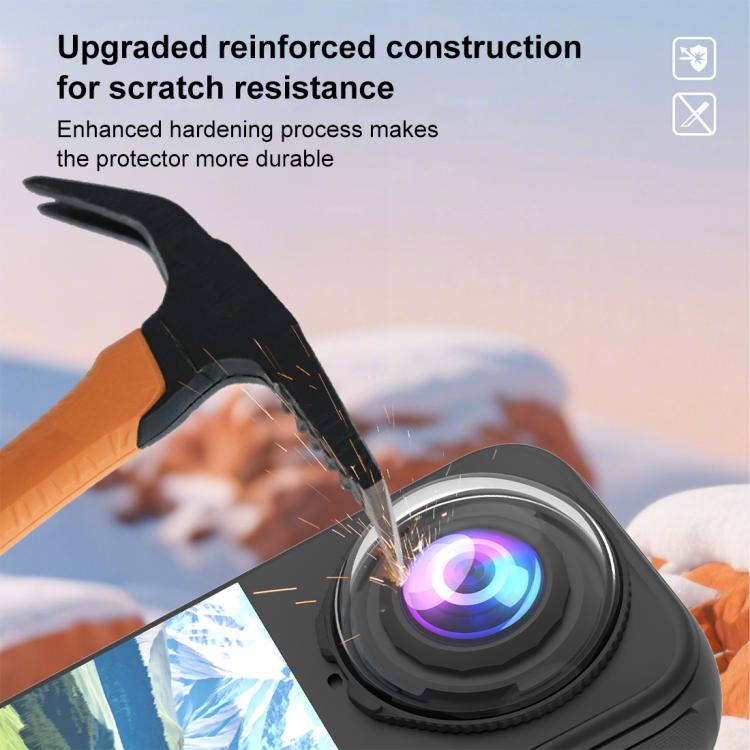 For Insta360 X4 Air PULUZ Rotation Optical Glass Lens Guard  Protective Cover