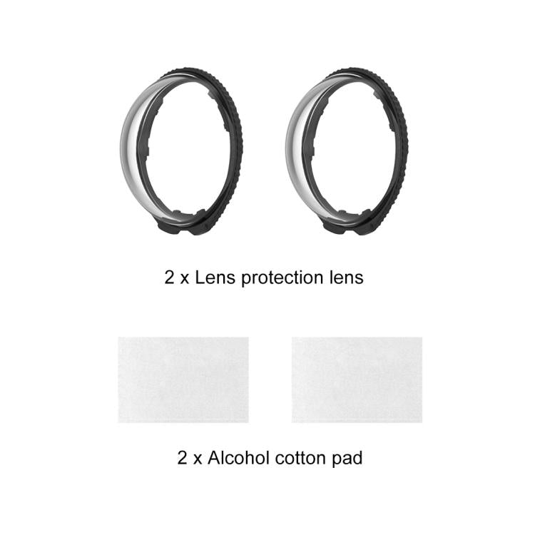 For Insta360 X4 Air PULUZ Rotation Optical Glass Lens Guard  Protective Cover