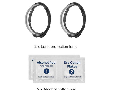 For Insta360 X4 Air PULUZ Rotation Optical Glass Lens Guard  Protective Cover, For Insta360 X4 Air