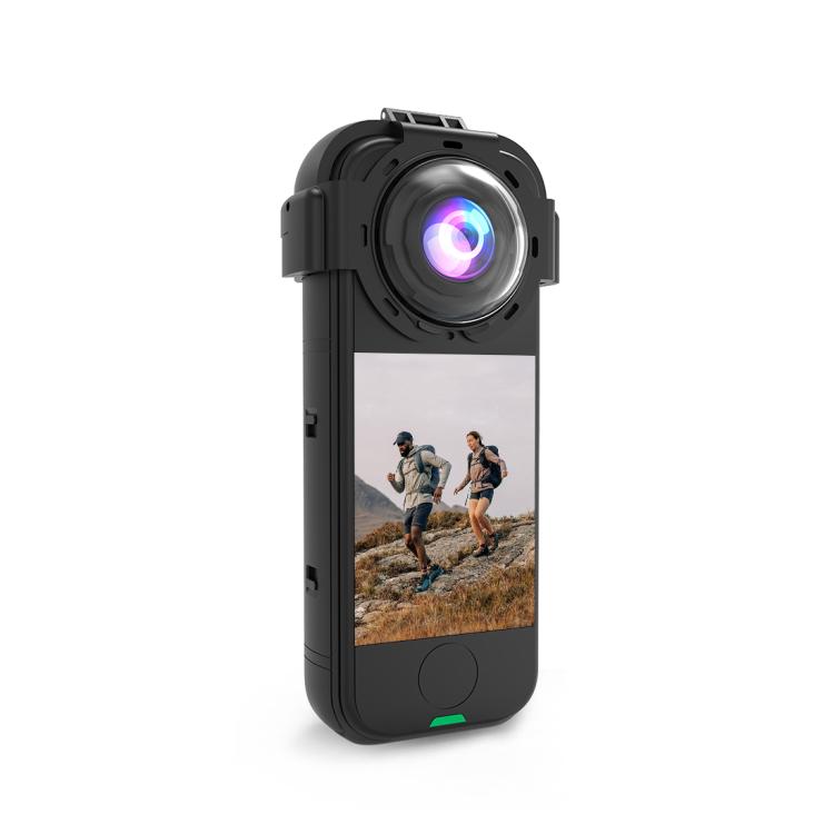 For Insta360 X4 Air PULUZ Snap-on Optical Tempered Glass Lens Guard Protective Cover