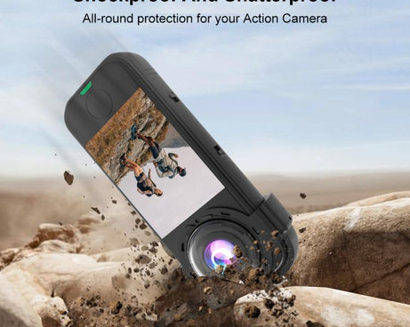 For Insta360 X4 Air PULUZ Snap-on Optical Tempered Glass Lens Guard Protective Cover