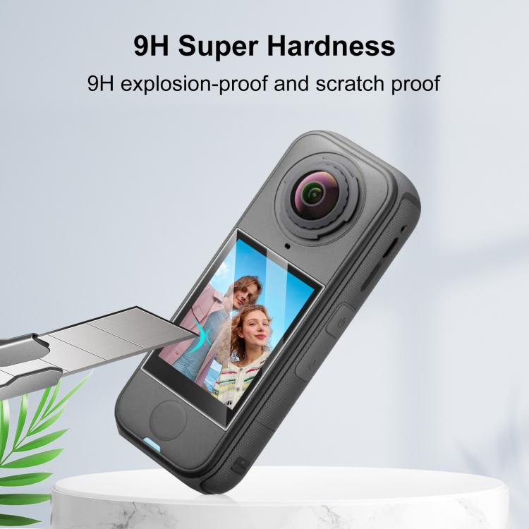 For Insta360 X4 Air PULUZ HD Screen Tempered Glass Film