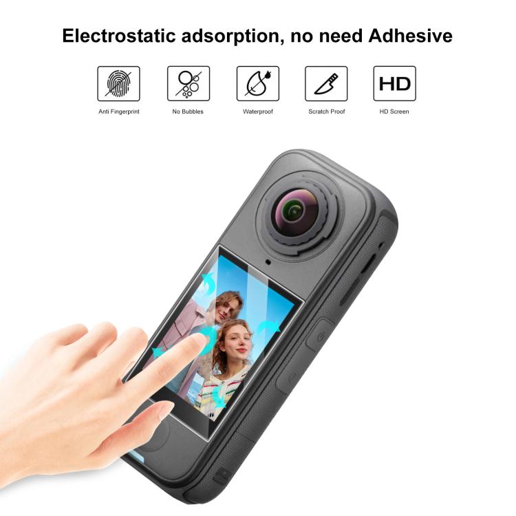 For Insta360 X4 Air PULUZ HD Screen Tempered Glass Film