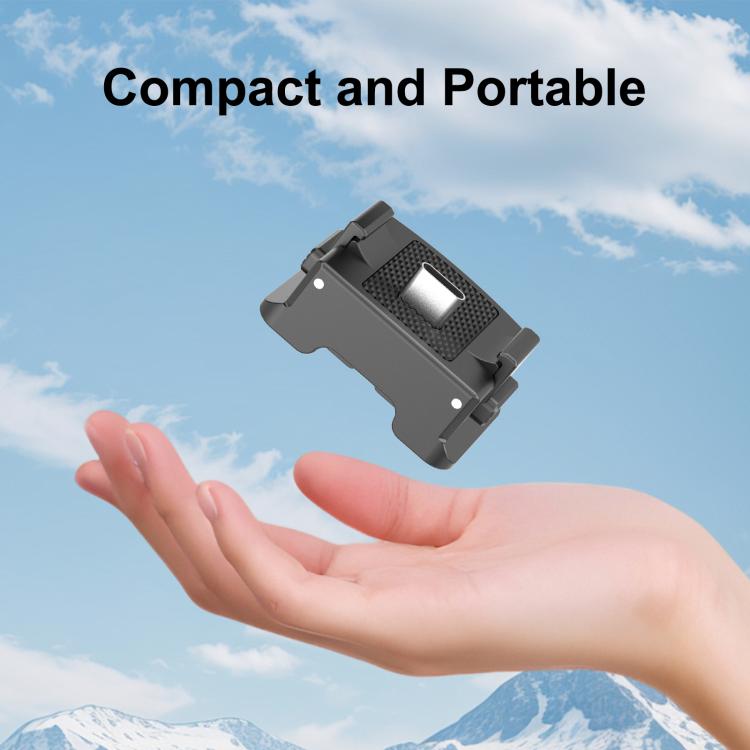 For DJI Osmo Pocket 3 PULUZ Plastic Quick-Release Charging Adapter Base