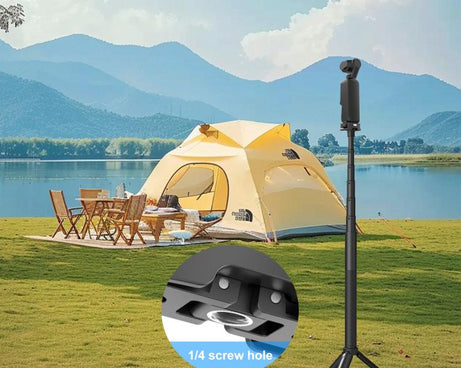 For DJI Osmo Pocket 3 PULUZ Plastic Quick-Release Charging Adapter Base