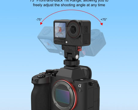 For DJI Osmo Action 6 / Nano PULUZ Plastic Gimbal Quick-Release Base Mount