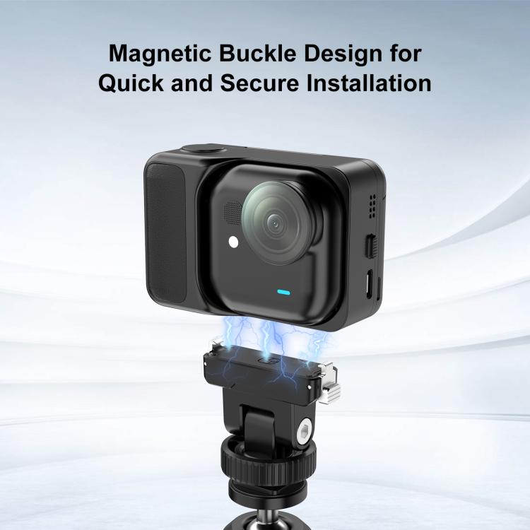 For Insta360 GO  UItra PULUZ Plastic Gimbal Magnetic Quick Release Base Mount