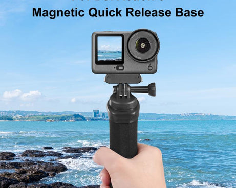 For DJI Osmo Action 6 / Nano PULUZ Plastic Magnetic Quick Release Base Mount