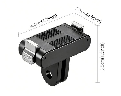 For DJI Osmo Action 6 / Nano PULUZ Plastic Magnetic Quick Release Base Mount