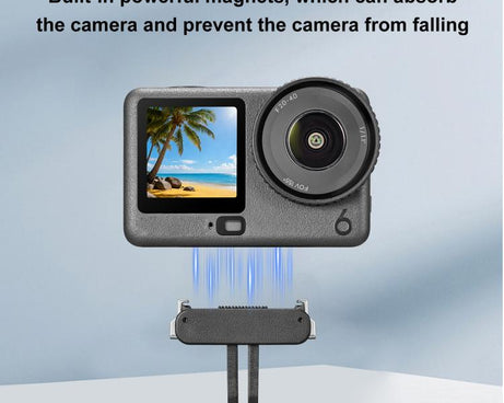 For DJI Osmo Action 6 / Nano PULUZ Plastic Magnetic Quick Release Base Mount