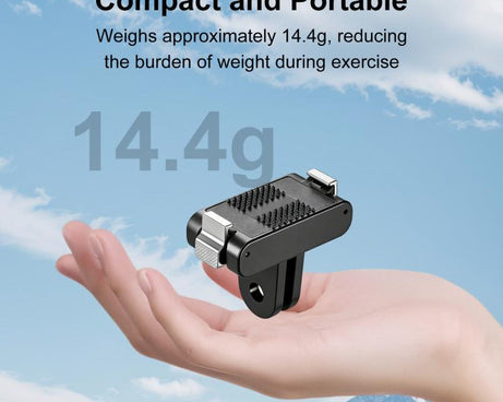 For DJI Osmo Action 6 / Nano PULUZ Plastic Magnetic Quick Release Base Mount