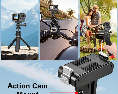 For DJI Osmo Action 6 / Nano PULUZ Plastic Magnetic Quick Release Base Mount