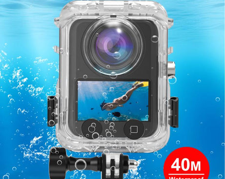 For DJI Osmo 360 PULUZ 40m Depth Waterproof Camera Case Diving Housing Underwater Cover, 40m Waterproof Case