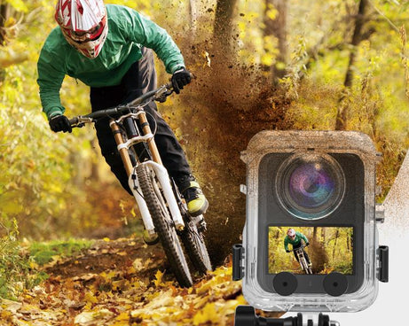 For DJI Osmo 360 PULUZ 40m Depth Waterproof Camera Case Diving Housing Underwater Cover, 40m Waterproof Case