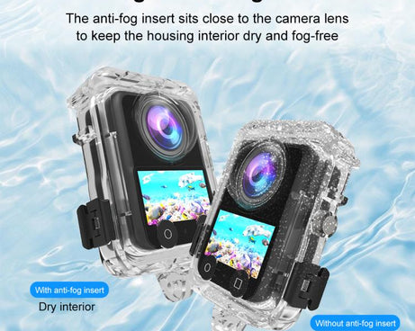 For DJI Osmo 360 PULUZ 40m Depth Waterproof Camera Case Diving Housing Underwater Cover, 40m Waterproof Case