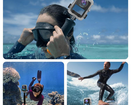 For DJI Osmo 360 PULUZ 40m Depth Waterproof Camera Case Diving Housing Underwater Cover, 40m Waterproof Case