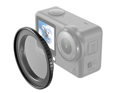 For DJI Osmo Action 6 PULUZ Filter Holder Metal Protective Filter Frame, For DJI Osmo Action 6