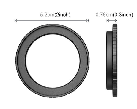 For DJI Osmo Action 6 PULUZ Filter Holder Metal Protective Filter Frame, For DJI Osmo Action 6