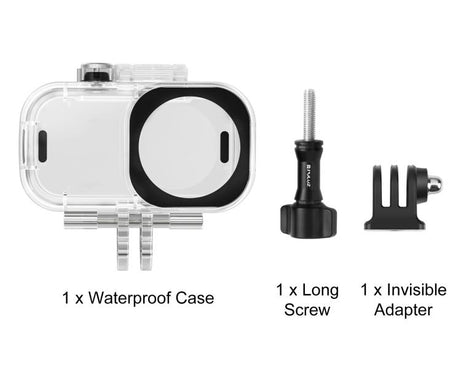 For DJI Osmo Nano PULUZ 45m Depth Waterproof Main Body Camera Case Diving Housing Underwater Cover, For DJI Osmo Nano