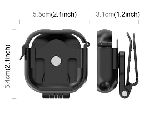 For Insta360 GO Ultra PULUZ Baseball Hat Clip Camera POV Vlog Mount, For Insta360 GO Ultra Hat Clip