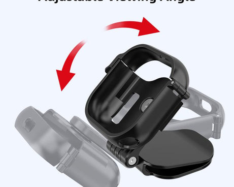 For Insta360 GO Ultra PULUZ Baseball Hat Clip Camera POV Vlog Mount, For Insta360 GO Ultra Hat Clip