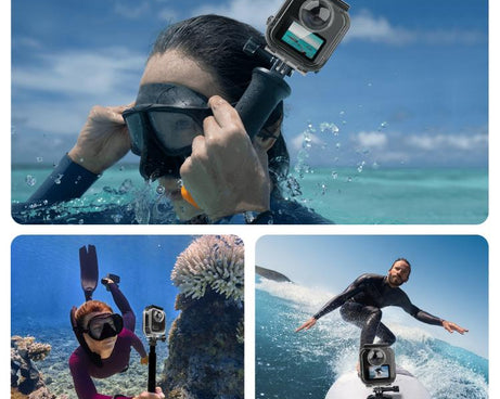 For GoPro MAX2 PULUZ Waterproof Housing 50m Dive Case, Waterproof Housing Case