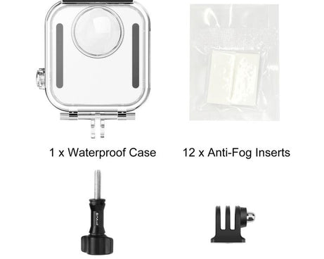 For GoPro MAX2 PULUZ Waterproof Housing 50m Dive Case, Waterproof Housing Case