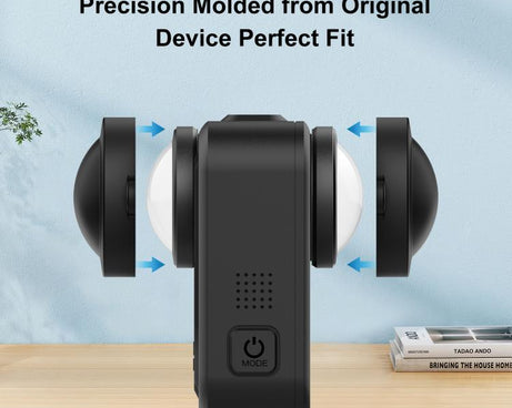 For GoPro MAX2 PULUZ Silicone Dual-Lens Cover, Dual-Lens Cover