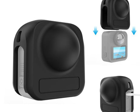 For GoPro MAX2 PULUZ Body Lens Silicone Protective Cover, Body Lens Cover