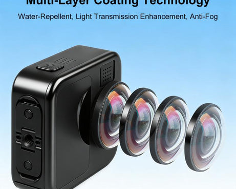 For GoPro MAX2 PULUZ Optical Tempered Glass Lens Guard Protective Cover, Glass Lens Guard